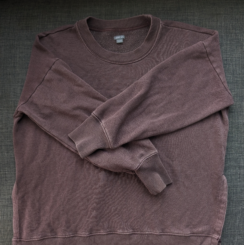 Aerie Oversized Side Slit Sweatshirt